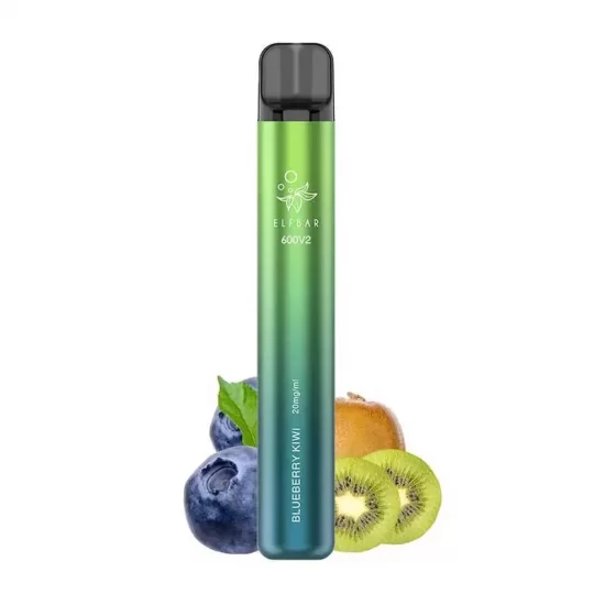 Blueberry Kiwi V2 20mg 600 puffs - Elf Bar Blueberry Kiwi V2 20mg 600 puffs - Elf Bar