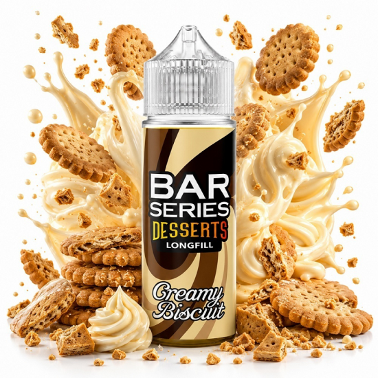 Bar Series Creamy Biscuit 10ml/120ml Bar Series Creamy Biscuit 10ml/120ml