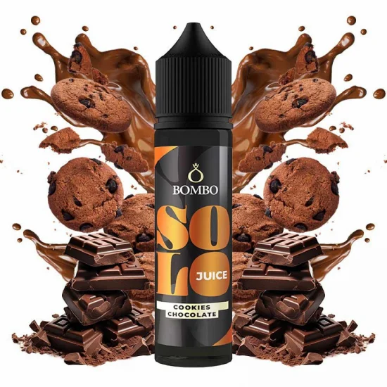 Cookies Chocolate 60ml - Bombo Solo Juice