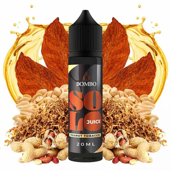 Peanut Tobacco 60ml - Bombo Solo Juice Peanut Tobacco 60ml - Bombo Solo Juice