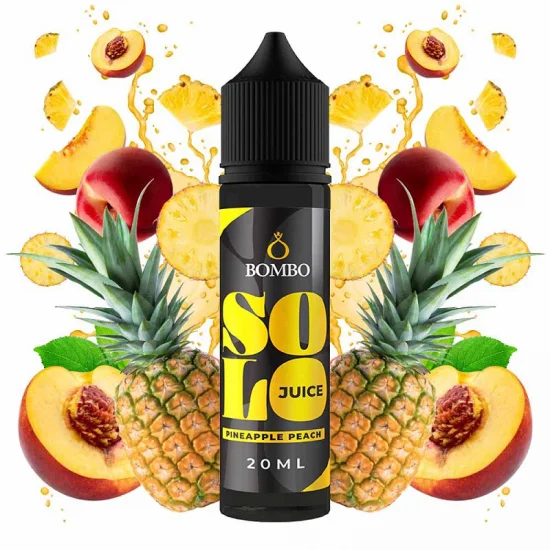 Pineapple Peach 60ml - Bombo Solo Juice Pineapple Peach 60ml - Bombo Solo Juice