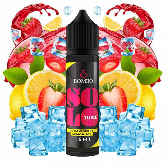 Strawberry Lemon Ice 60ml - Bombo Solo Juice