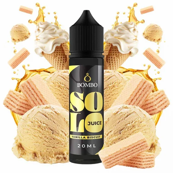 Vanilla Biscuit 60ml - Bombo Solo Juice Vanilla Biscuit 60ml - Bombo Solo Juice