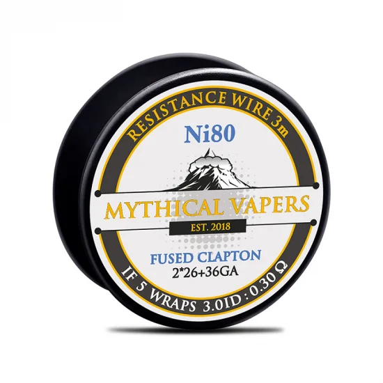 Mythical Vapers Fused Clapton ni80 wire Mythical Vapers Fused Clapton ni80 wire