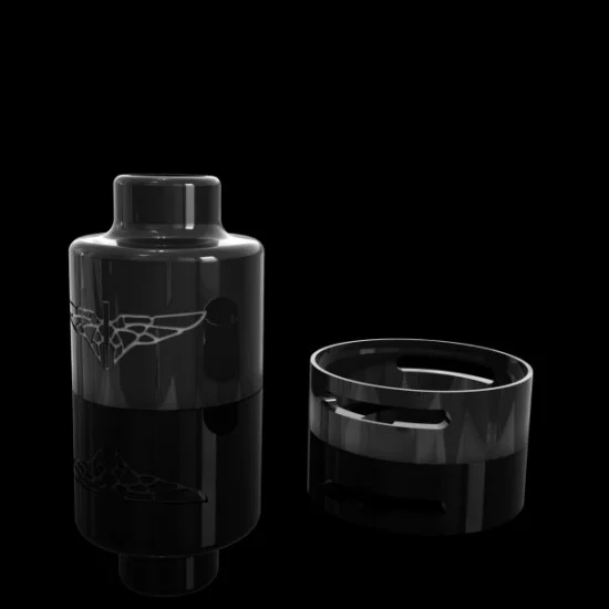 Perseus V2 Black Ultem Dripper Body With Black Ultem Air Ring Perseus V2 Black Ultem Dripper Body With Black Ultem Air Ring