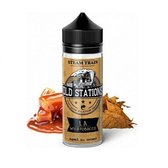 STEAM TRAIN LA WILD TOBACCO 120ml