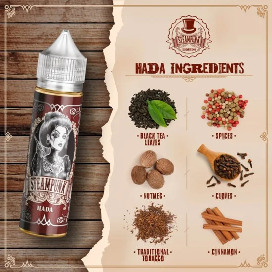Steampunk Flavor Shot 60ml - Hada Steampunk Flavor Shot 60ml - Hada
