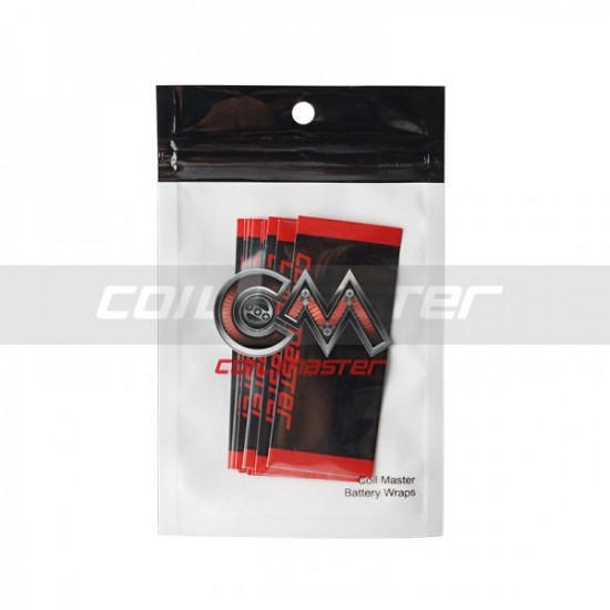 Coil Master PVC 18650 Battery Wraps 10pcs